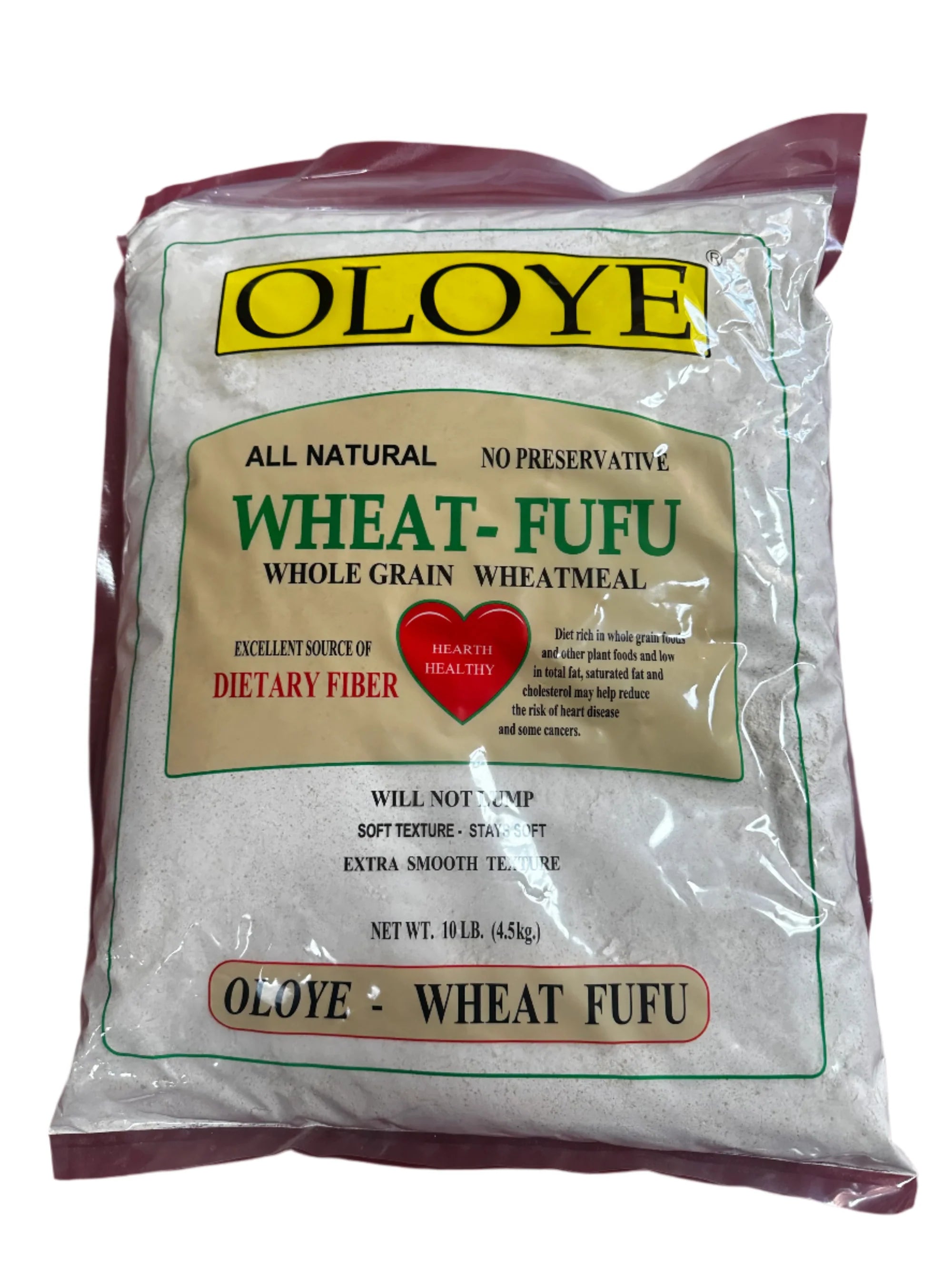 Oloye Wheat Fufu 4.5kg