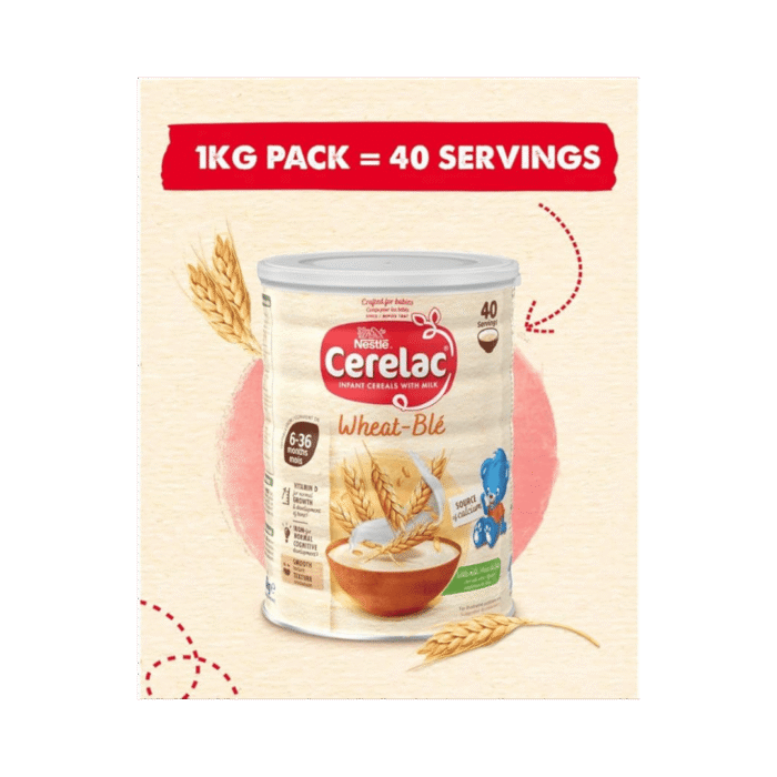 Nestle Cerelac Wheat Ble Cereal – 1kg