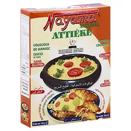 Nayama Attieke Cassava Couscous, Gluten Free, 300 g